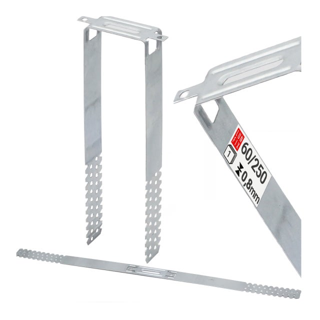 Wieszak do sufitów podwieszanych płaski 60x250 0,8 mm 1szt.