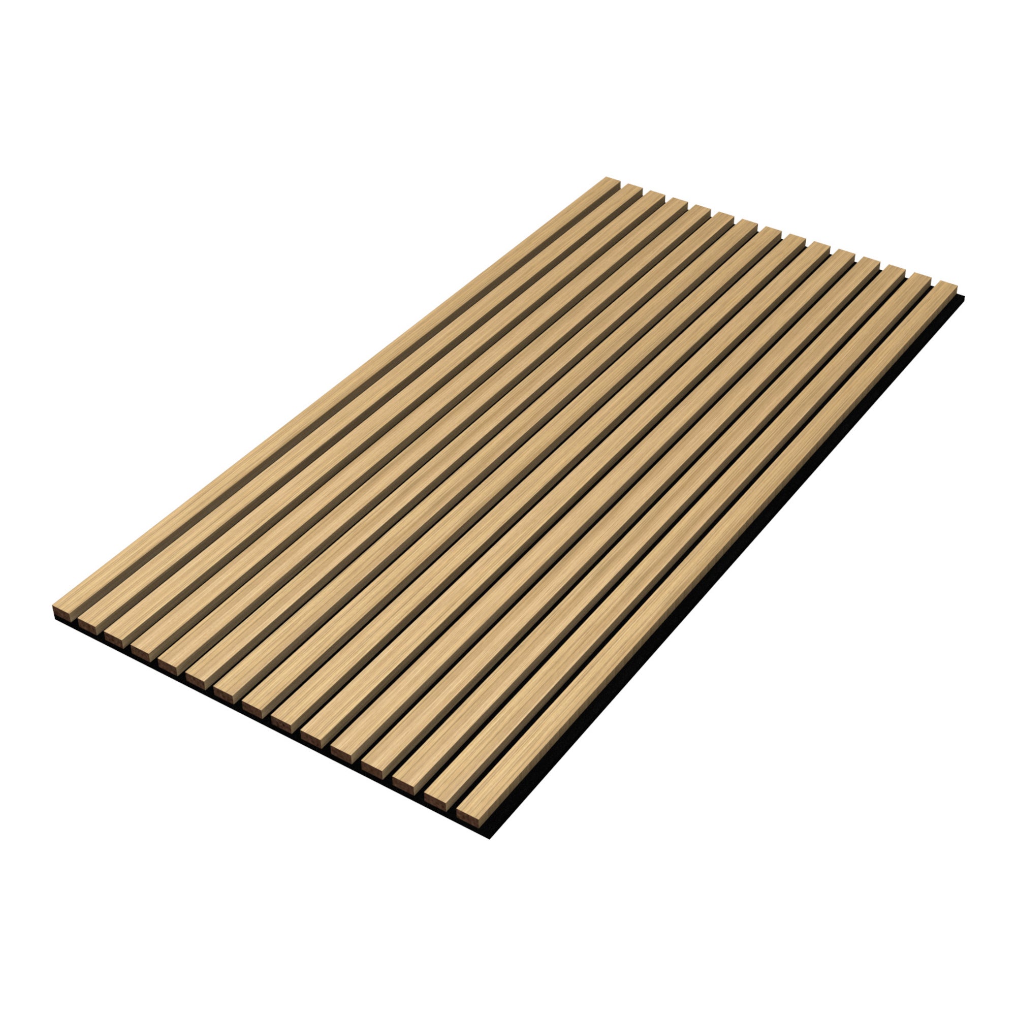 Panneaux acoustiques Vang lot de 8 panneaux effet chêne foncé NEU.HOLZ - 2