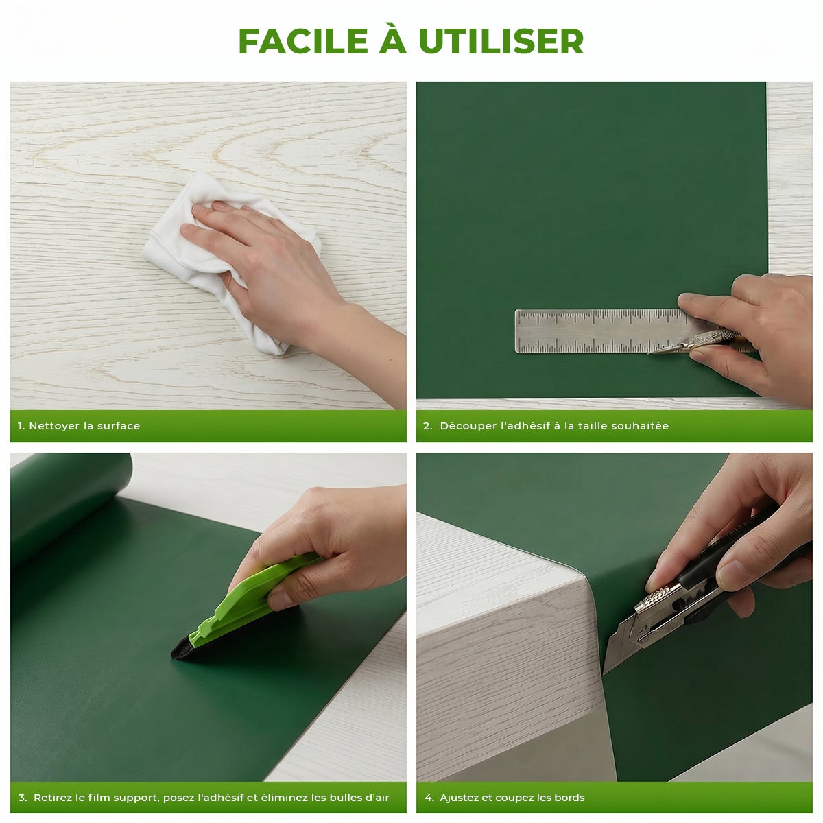Rollo adhesivo por metros - 40 colores disponibles - adhesivo de pared - revestimiento sticker mural decorativo - 60cmx3m - 8