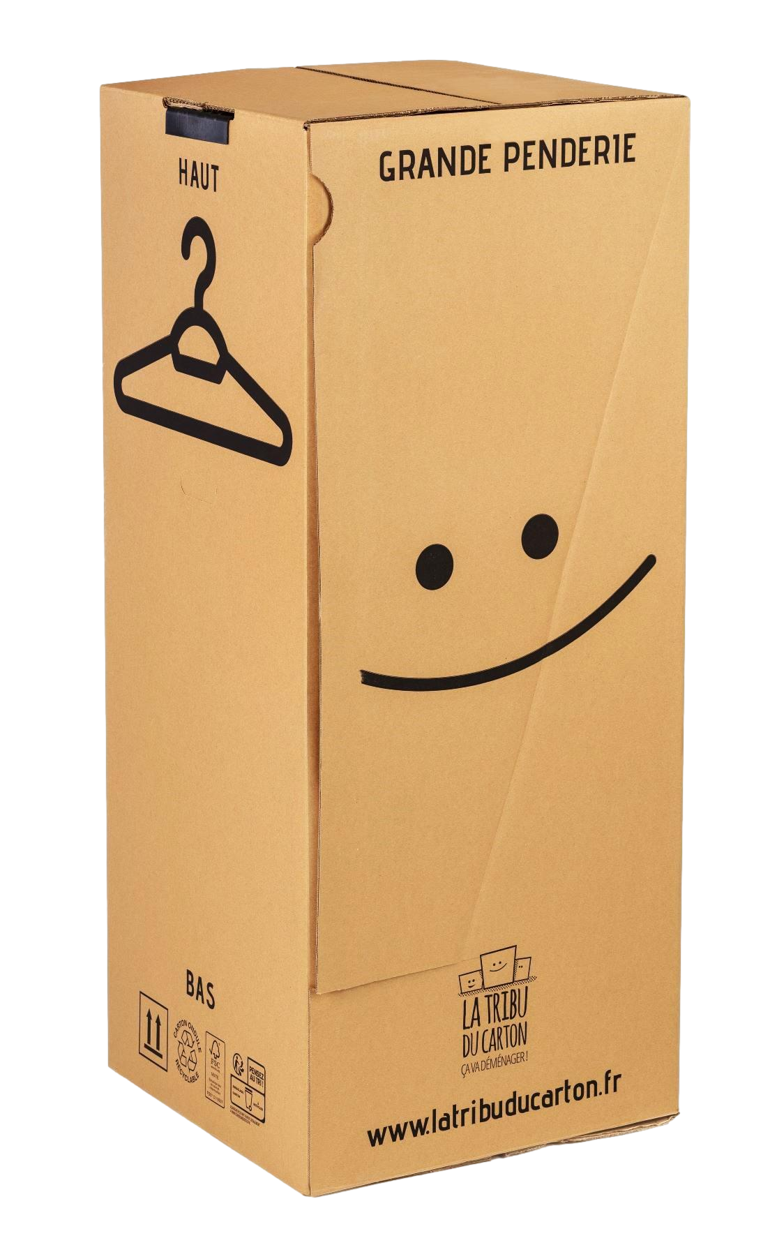 Carton Grande Penderie avec poignées - 3