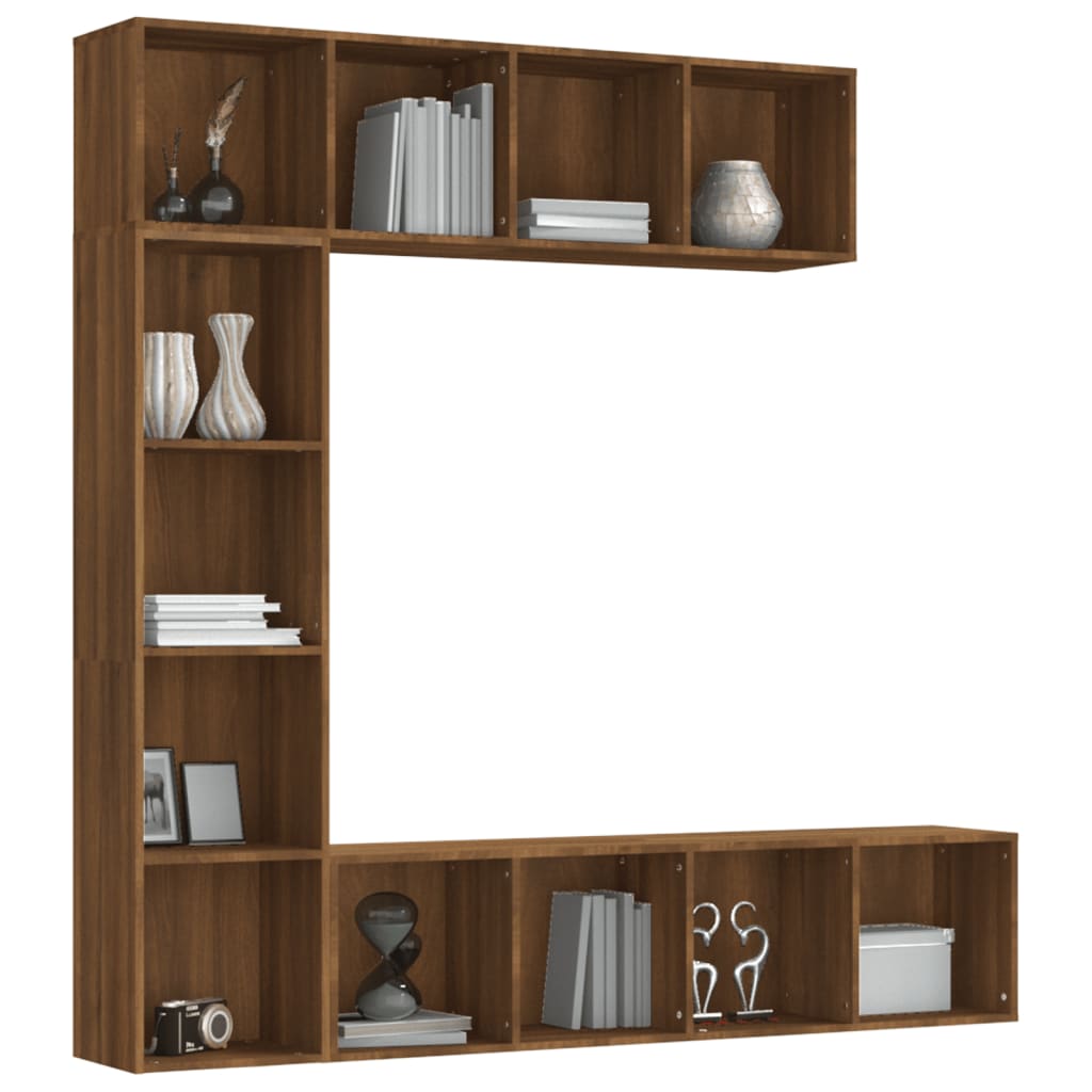 Set Di 77 Miniature Natalizie In Scala 1:12 – Arredamento In Legno Per Casa Delle Bambole (Libreria, Scrivania, Sedie)