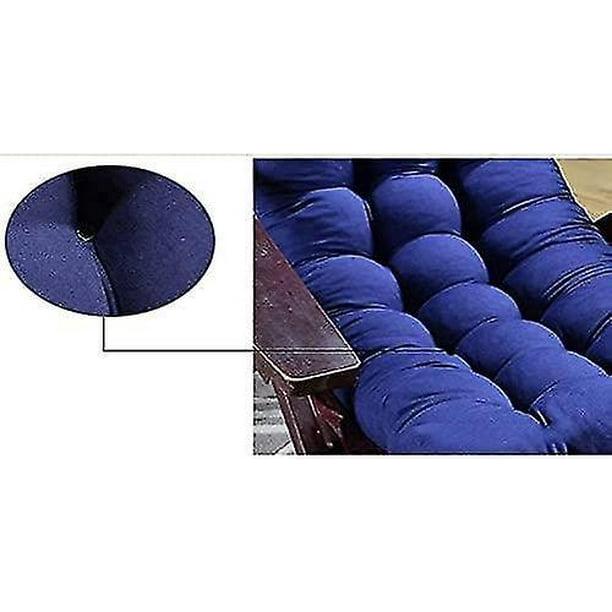 Coussin en fauteuil à bascule inclinable et pliant , coussin en coton, coussin en peluche, coussin en bambou, chaise pliante en bois - 3