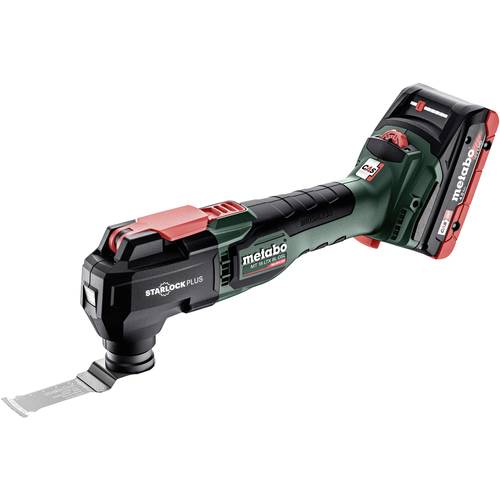 Metabo MT 18 LTX BL QSL 613088800 Outil multifonction sans fil + 2 batteries, + mallette 18 V 4.0 mAh Nombre d'accus