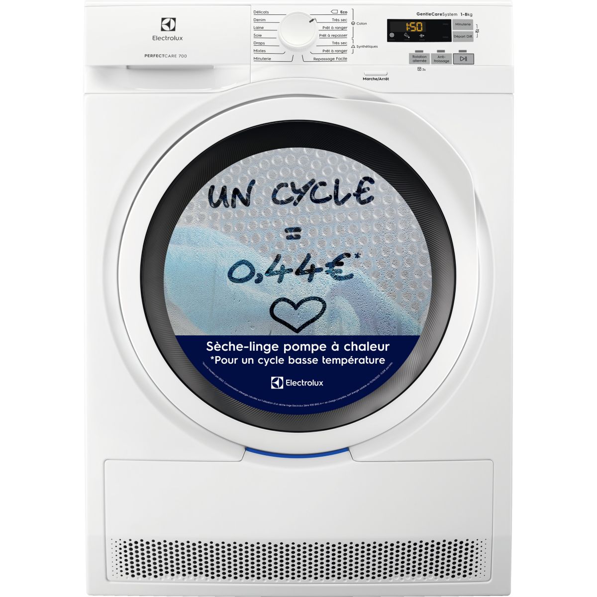 Sèche linge pompe à chaleur ELECTROLUX EW7H5142SC Leroy Merlin — free download