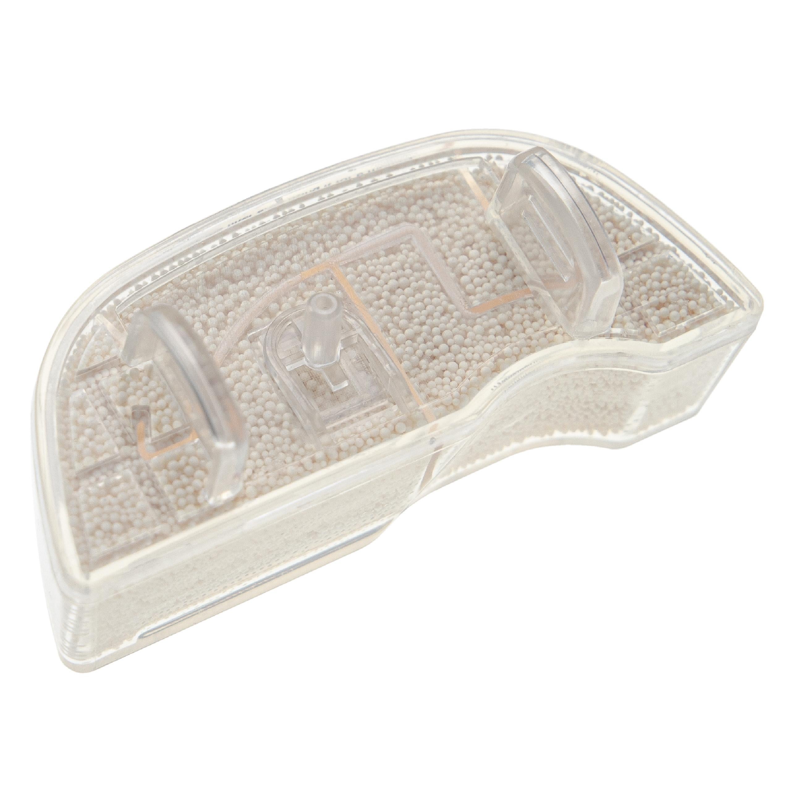 vhbw Set de rechange 4 pièces compatible avec Rowenta Steam Power VP6555RH / 4Q0 nettoyeur vapeur - Filtre anti-calcaire + lingettes en microfibre - 4