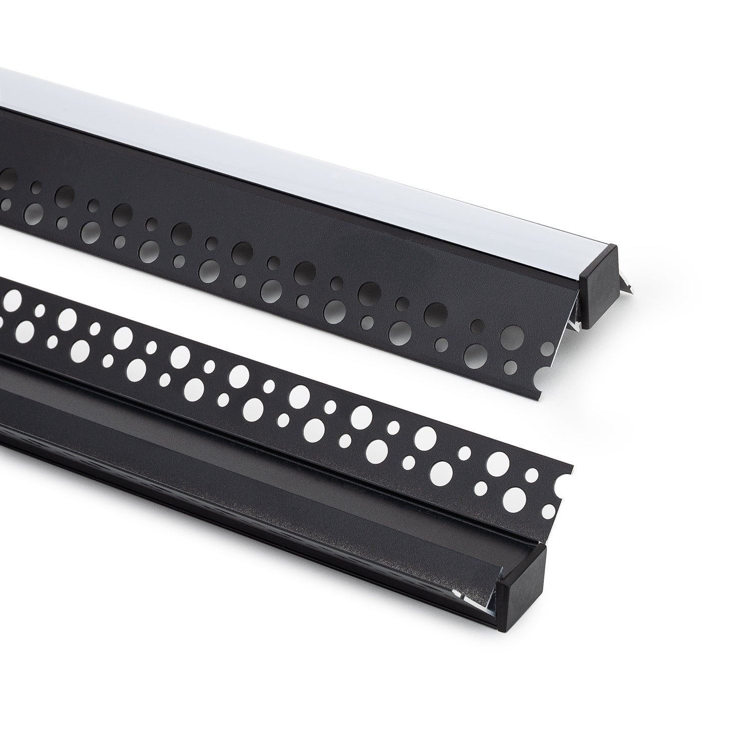 Ledkia Profilé Aluminium Encastrable Profilé Bas Pour Rubans LED Jusqu'à 11 Mm