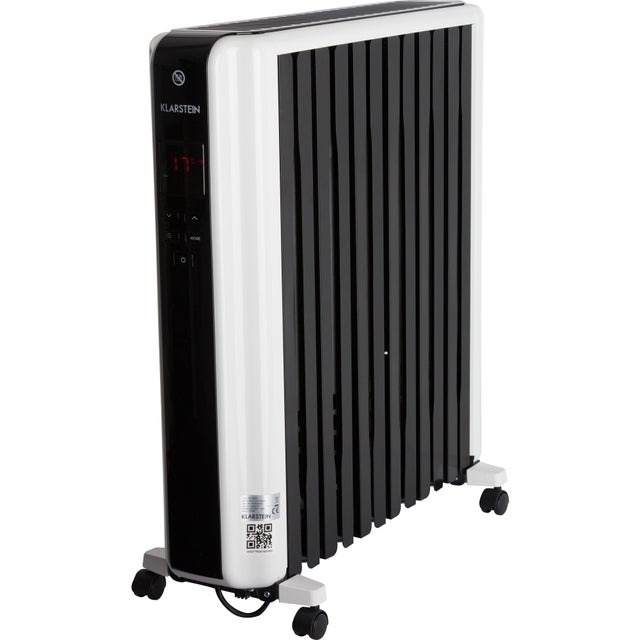 Thermaxx 2500 Radiateur à bain d'huile 2500W 5-35°C - noir & blanc