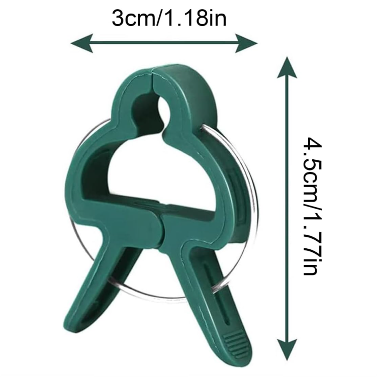 20Pcs Clips pour Plantes, Clips de Tomates, Clips de Support pour Plantes, Planter de Clips Tomates de Jardin, Pinces à Plantes Réutilisable Attache - 2