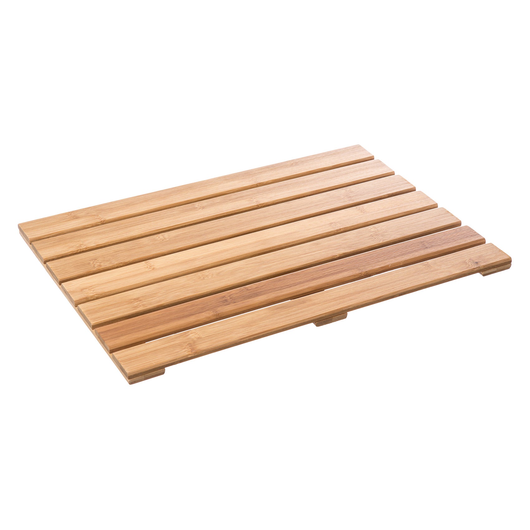 Tapis de bain caillebotis en bambou 53x36cm - 5five - 6