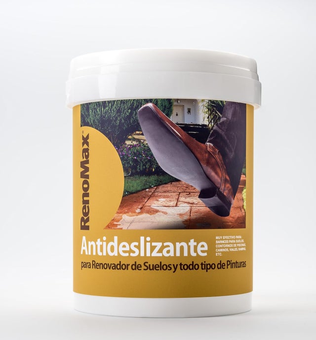 RENOMAX - Aditivo Antideslizante en Polvo, Certificado C3 | Compatible con Resinas al Agua, al Disolvente, Barnices y Pinturas | 200gr