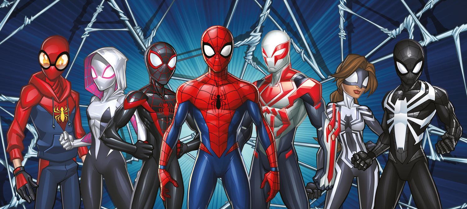 Affiche#0 Spider-Man rouge, bleu et gris - 0,9 x 2,02 m - Sanders ...