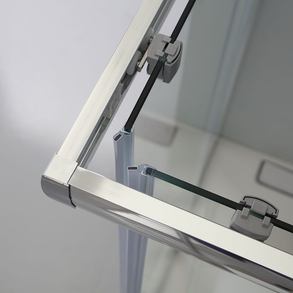 Box doccia 70x70 cristallo trasparente 6 mm | Giada - 3