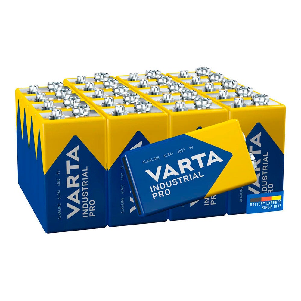 Lot de 20 piles Alcaline 9V Varta - 5