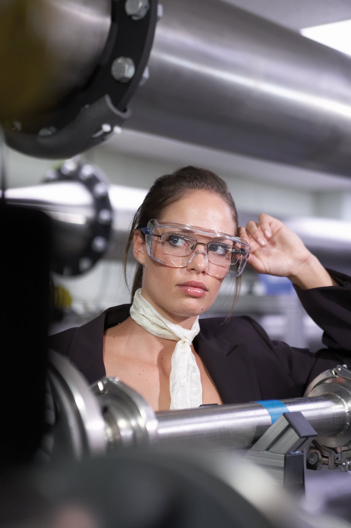 Surlunettes OX3000 incolore branches bleues - 2