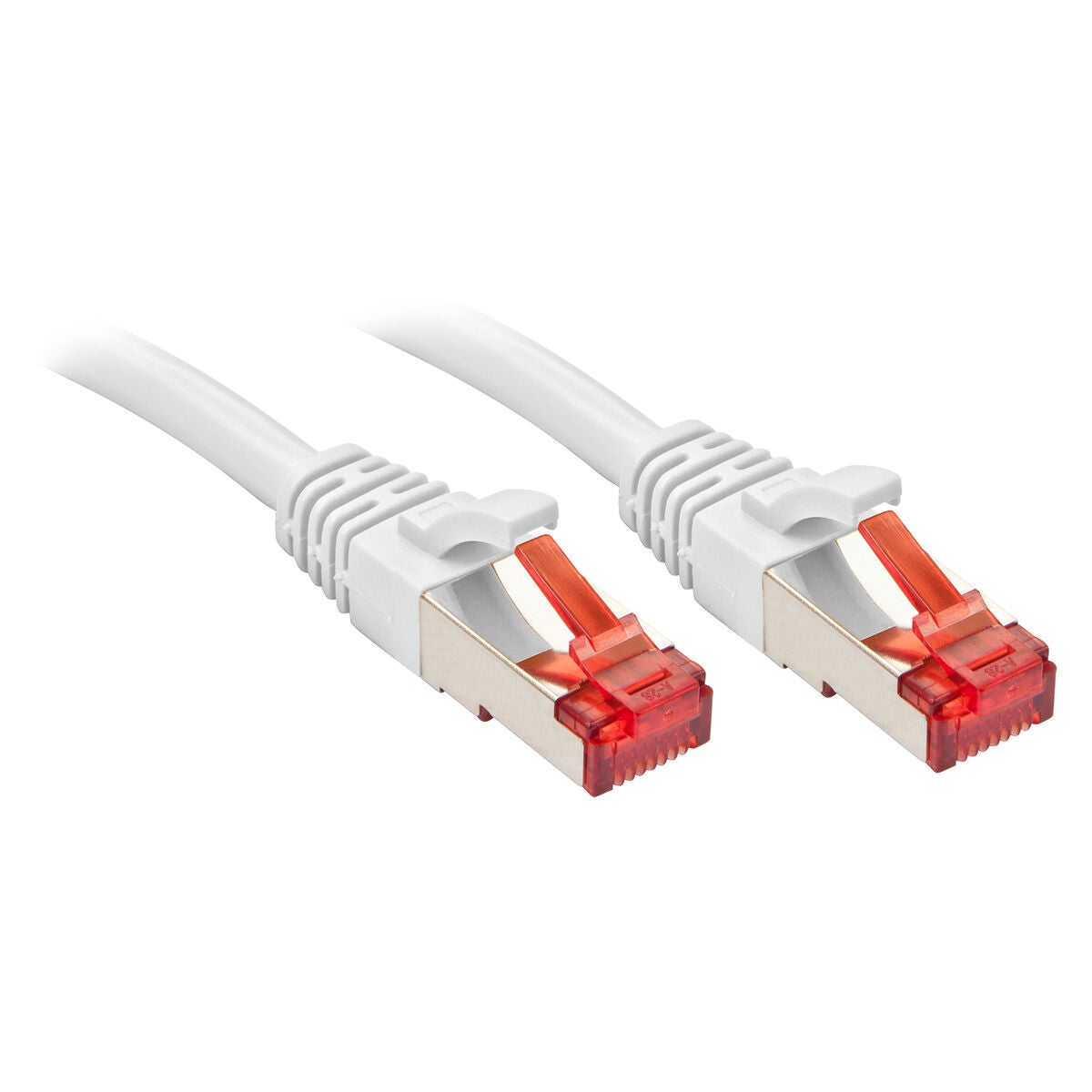 Kabel Ethernet Lindy Cat.6 biały 10 metrów przepustowość 250 MHz