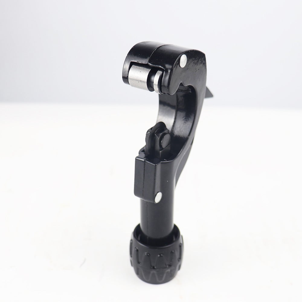Tagliatubi manuale per tubi metallici in acciaio inox, rame e alluminio, Ø 3-35 mm, con utensile sbavatore pieghevole e lama rimovibile, per progetti - 2