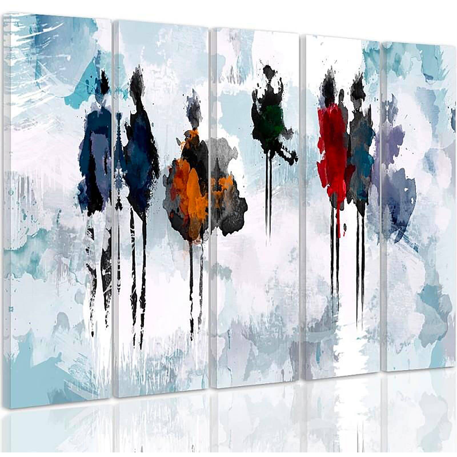 Tableau arbre de peinture - 100 x 70 cm - 2