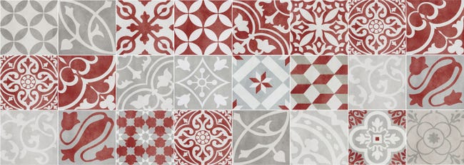 Tapis De Cuisine Antidérapant Imprimé Cœurs Suspendus Rouge 50x180cm - Élégance Et Sécurité Au Quotidien