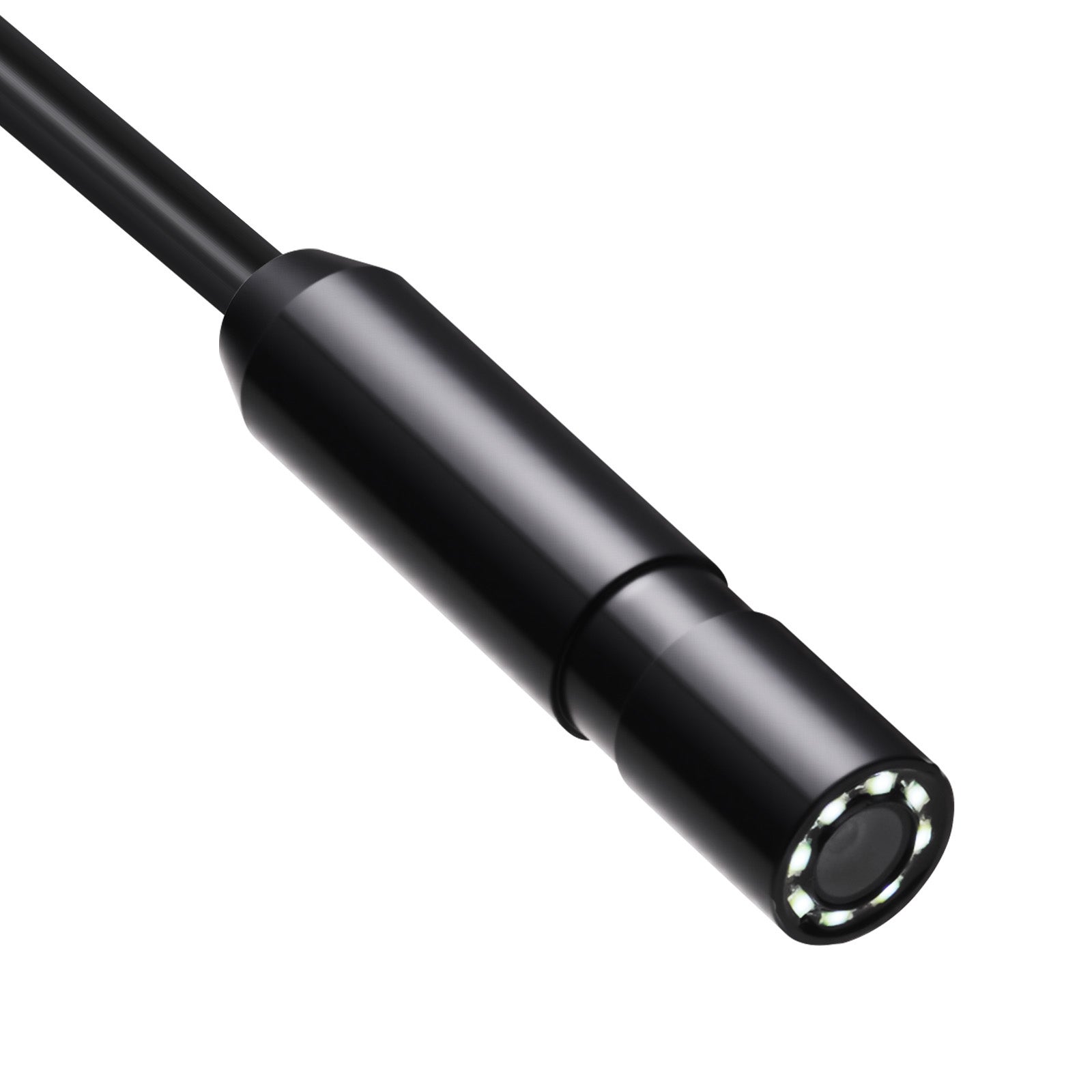 Câmera endoscópica,cabo semi-rígido VEVOR 15 m,HD 1920p,iluminação LED 8,zoom x2,IP67 à prova d'água,Android,iOS,automóvel,encanamento - 9