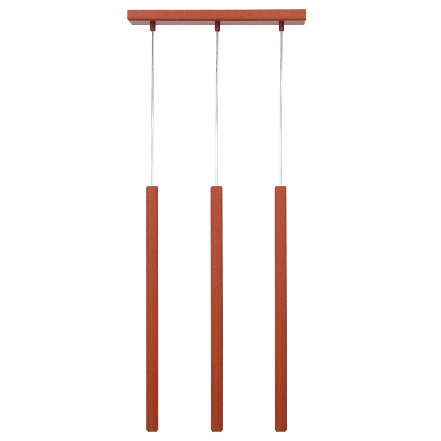 Lampa wisząca SOPEL ceglana 3 x G9 x 3W wym: 80 x 38 x 5 cm Sigma Lighting
