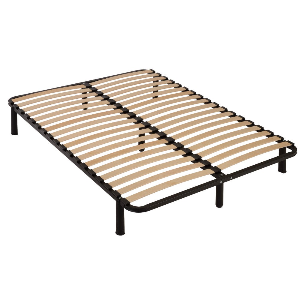Sommier à Lattes EBAC 160x200 Cm – 40 Lattes Bois, Fabrication Française, Garantie 3 Ans