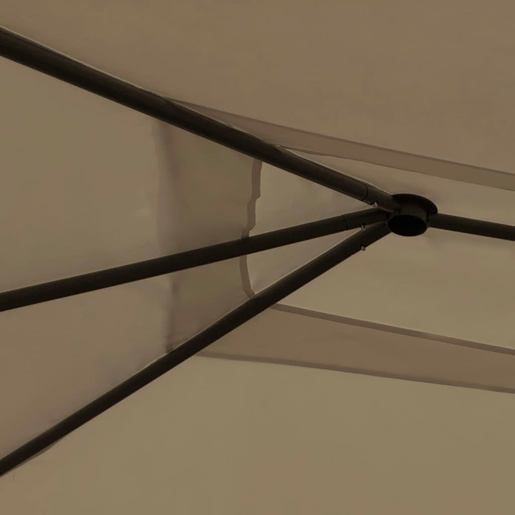 Maison Exclusive - Gazebo con Montanti Rivestiti 3x4x2,6 m Talpa 160 g/m² - 3