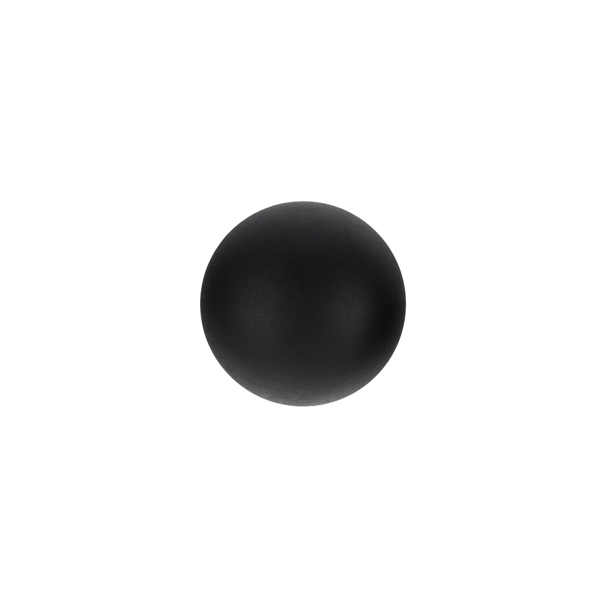 Bouton de meuble | Style décoratif | Fabriqué en ABS | Finition noir mat | Dimensions 28*28*29mm | Système de fixation | Comprend des vis M4 | 1 - 2