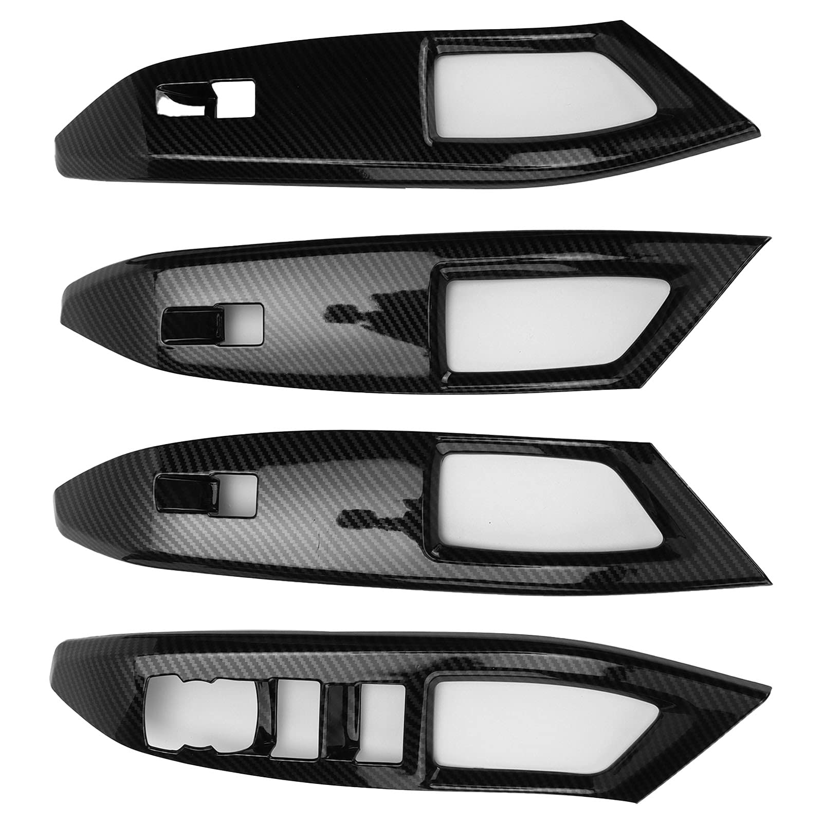 2 Caches Commutateurs Fenêtre Pour Nissan 350Z Z33 (2006-2008) - ABS - Neuf
