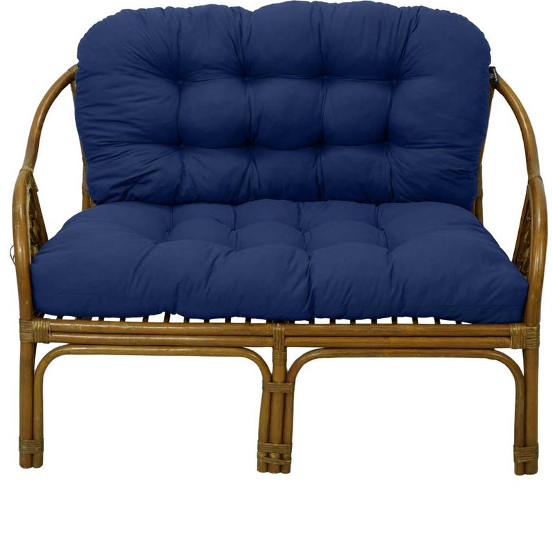 Poduszki na meble rattanowe AMPO komplet granatowy silikon 1 kpl.