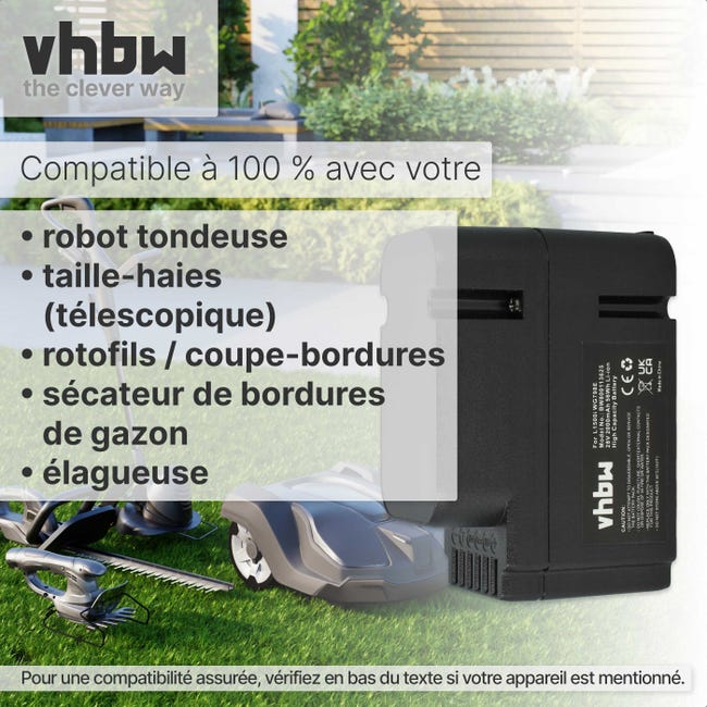 Batteria Per Robot Tagliaerba Worx Landroid | 20V 2500mAh Li-Ion | Sostitutiva WA3230, WA3231 - Foto 1