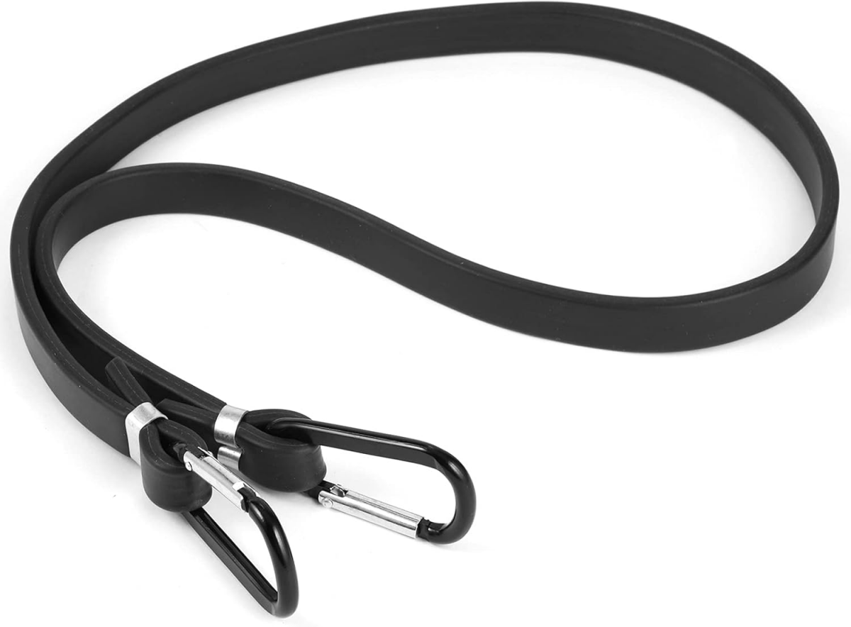 Cordon élastique avec mousqueton, 2 pcs 200cm cordons élastiques pour vélos, porte-bagages, cordon élastique - 6
