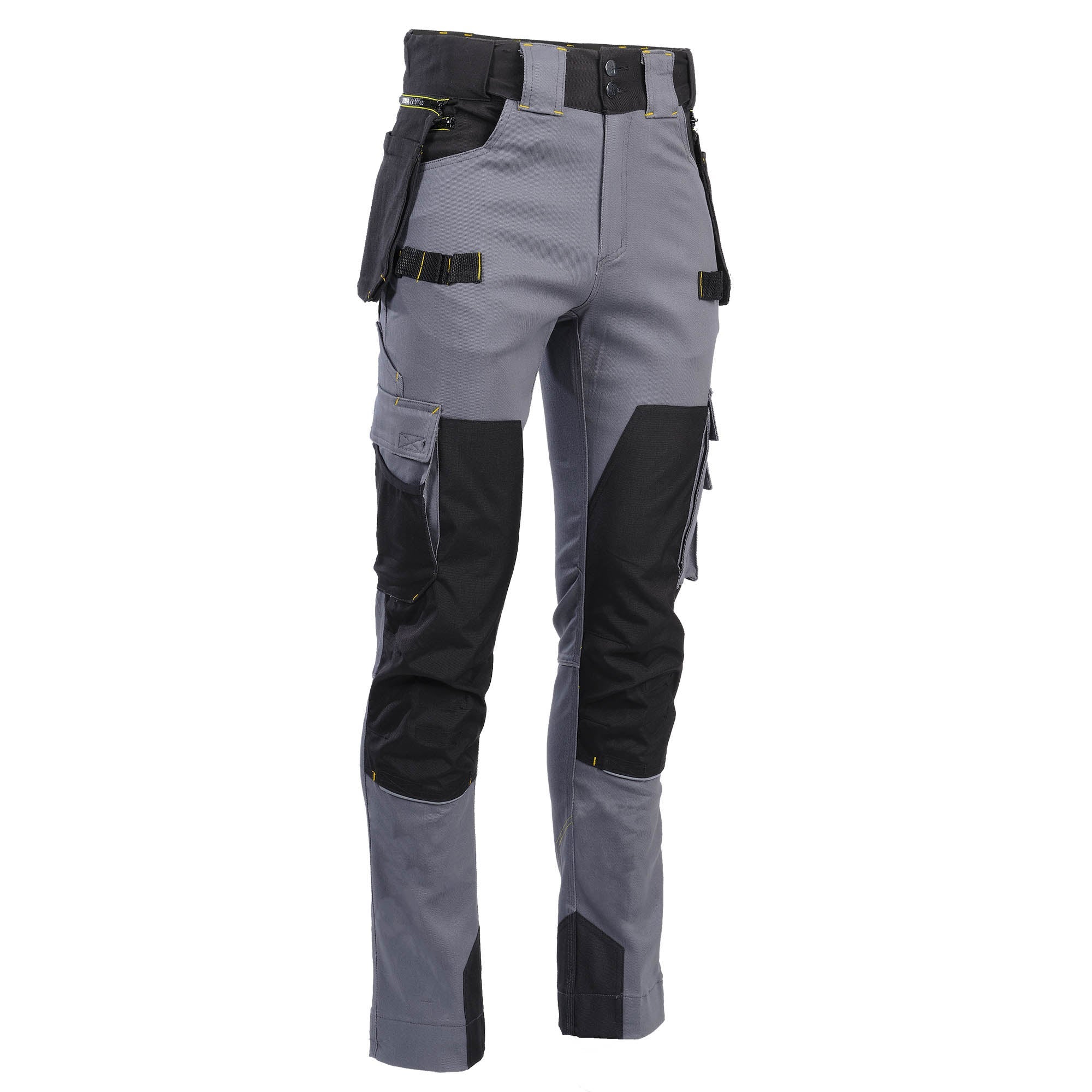 HOWARD - PANTALON DE TRAVAIL - 1215 Gris , Noir 40 - 5