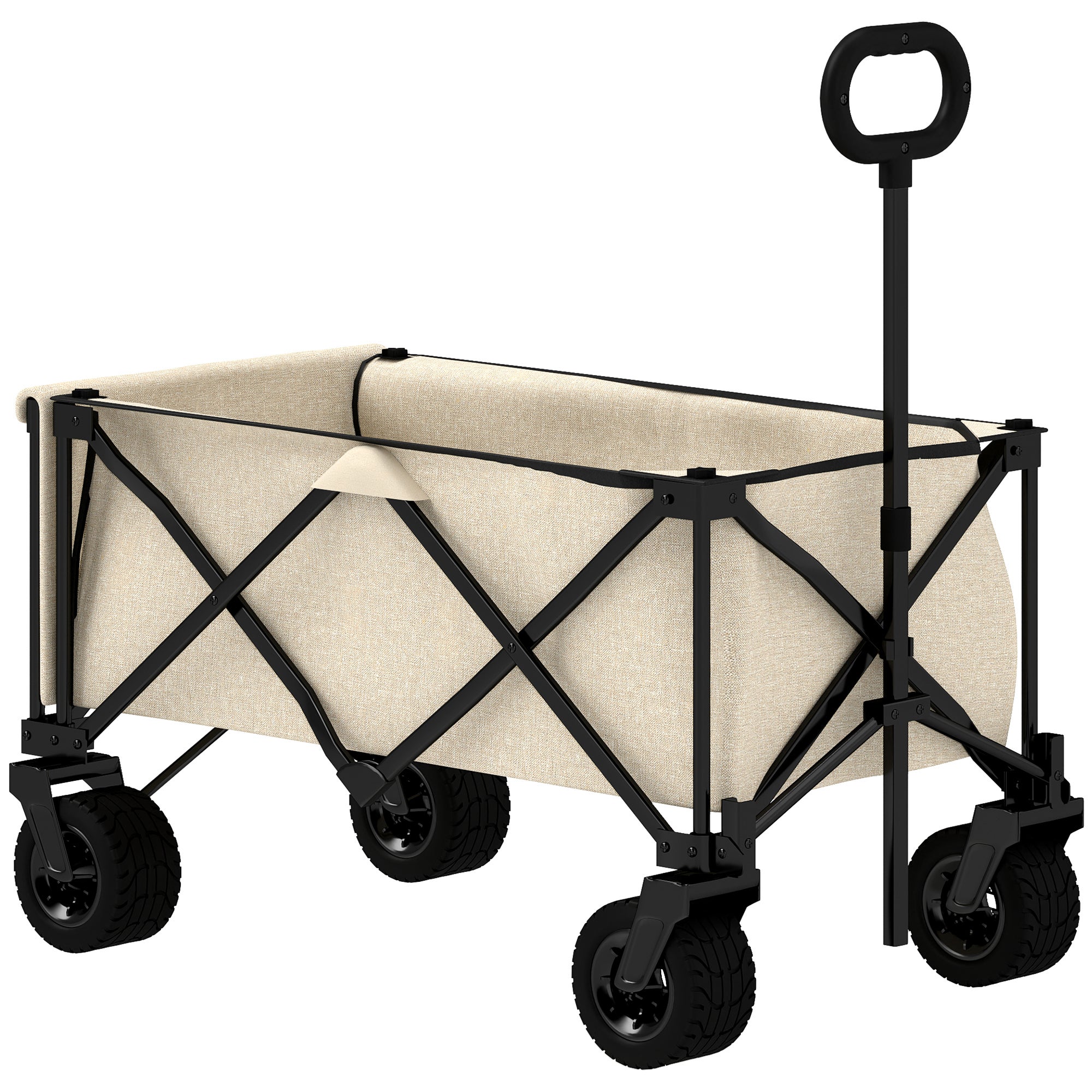 Chariot Toit Être Dépassée De Transport Poignée Pliant Capacité 150 KG