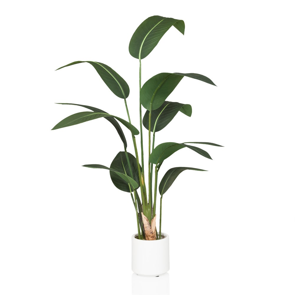 Sztuczna roślina STRELITZIA Zielony hjh OFFICE