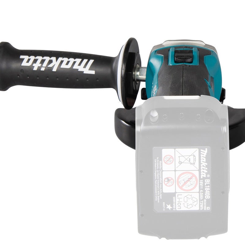 Meuleuse d'angle 18V LXT Ø125 mm (machine seule) en MAKPAC - MAKITA DGA504ZJ - 3