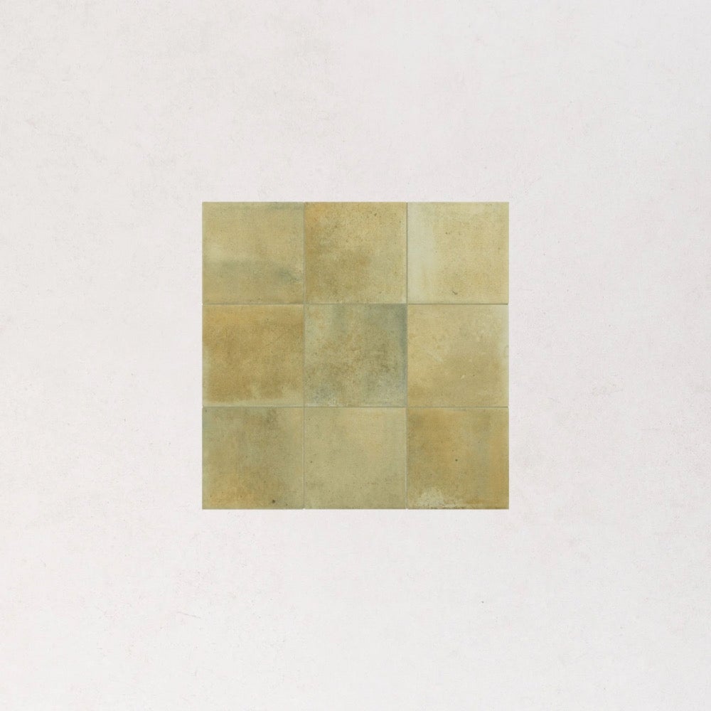 Carrelage Effet Zellige Vert Sauge Mat RAKU 10x10 cm Sage, Sol et Mur ...