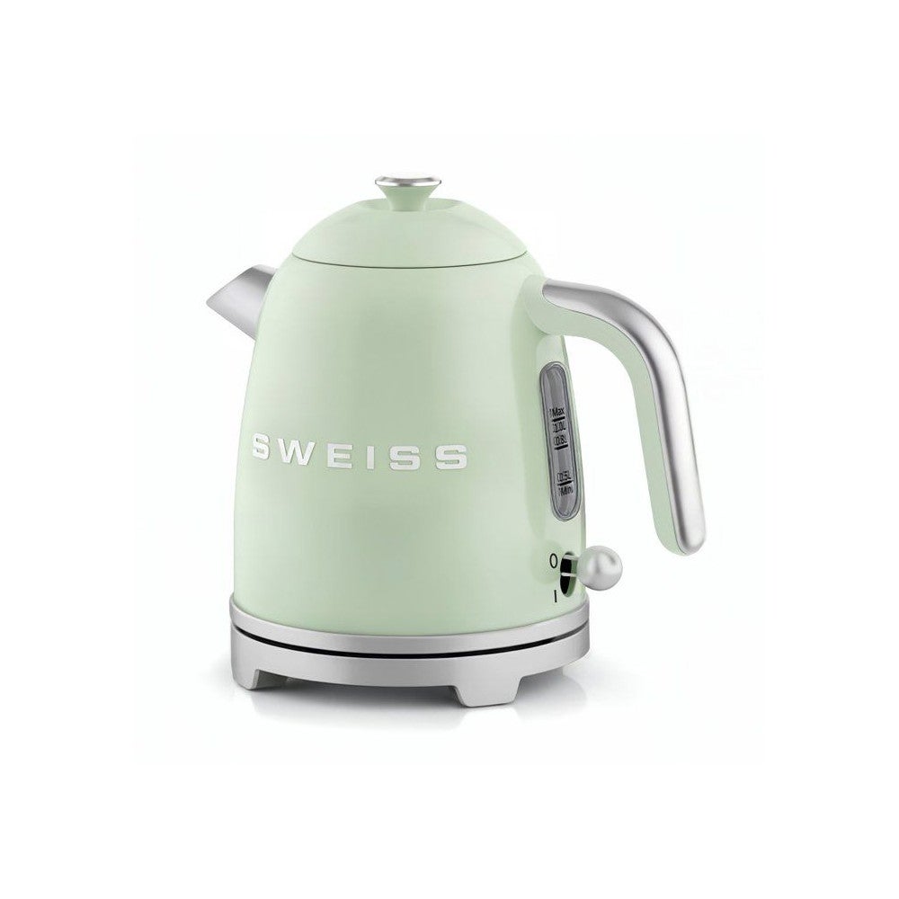 Bouilloire électrique SWEISS KTS7 1 L 1000W vert menthe - 3