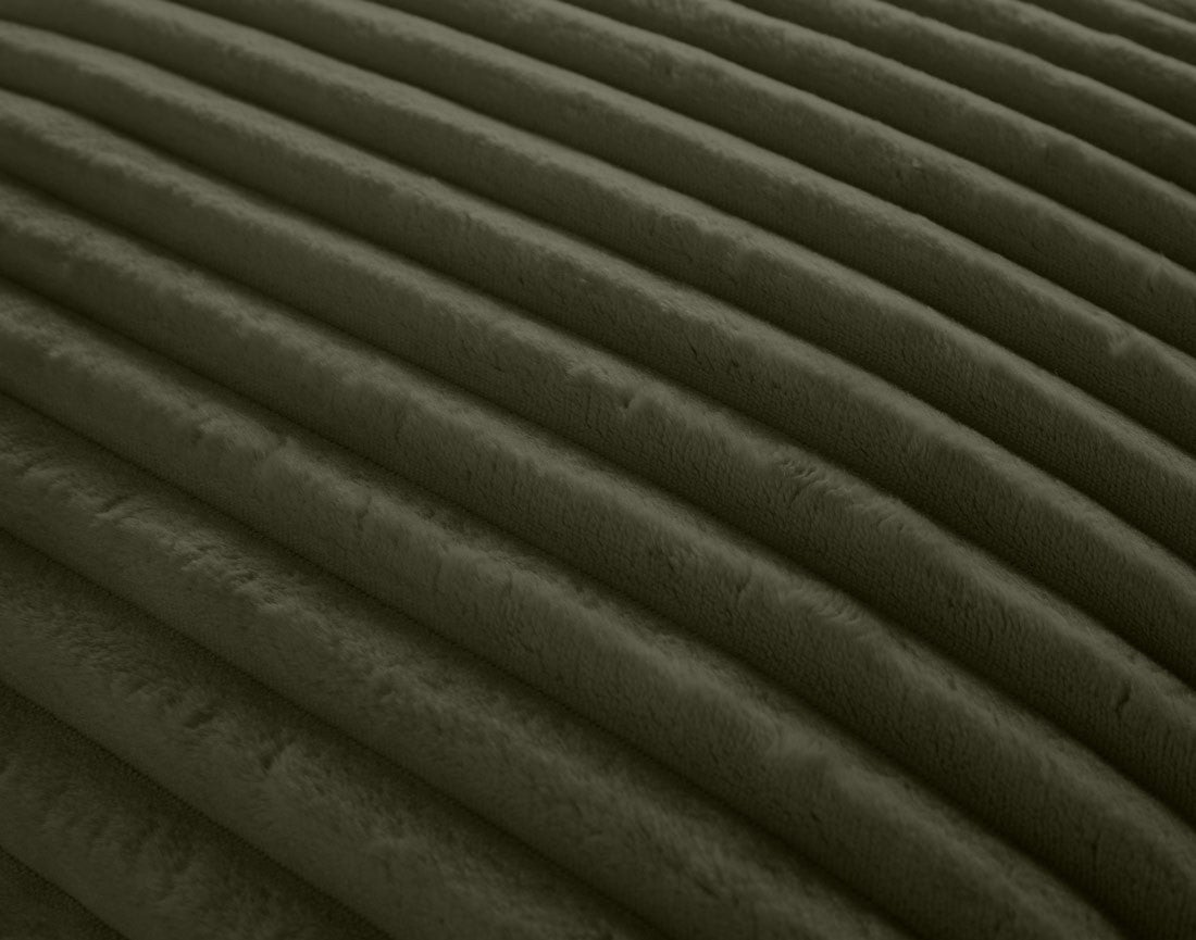 Canapé droit 4 places en vert - COLLINS - Best Mobilier - 8