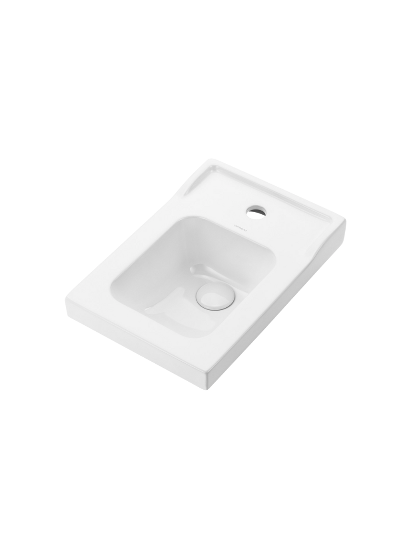 Umywalka nablatowa Uptrend ANYA L biały połysk 1 szt.