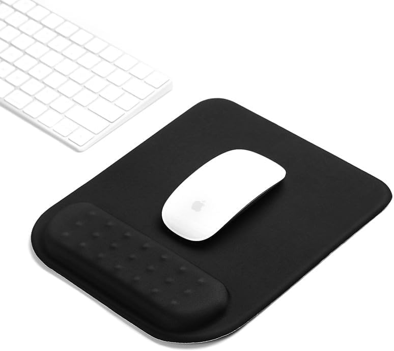 Tapis De Souris Ergonomique Repose Poignet Ultra Fin Confort Optimal Rose Yonis à Prix