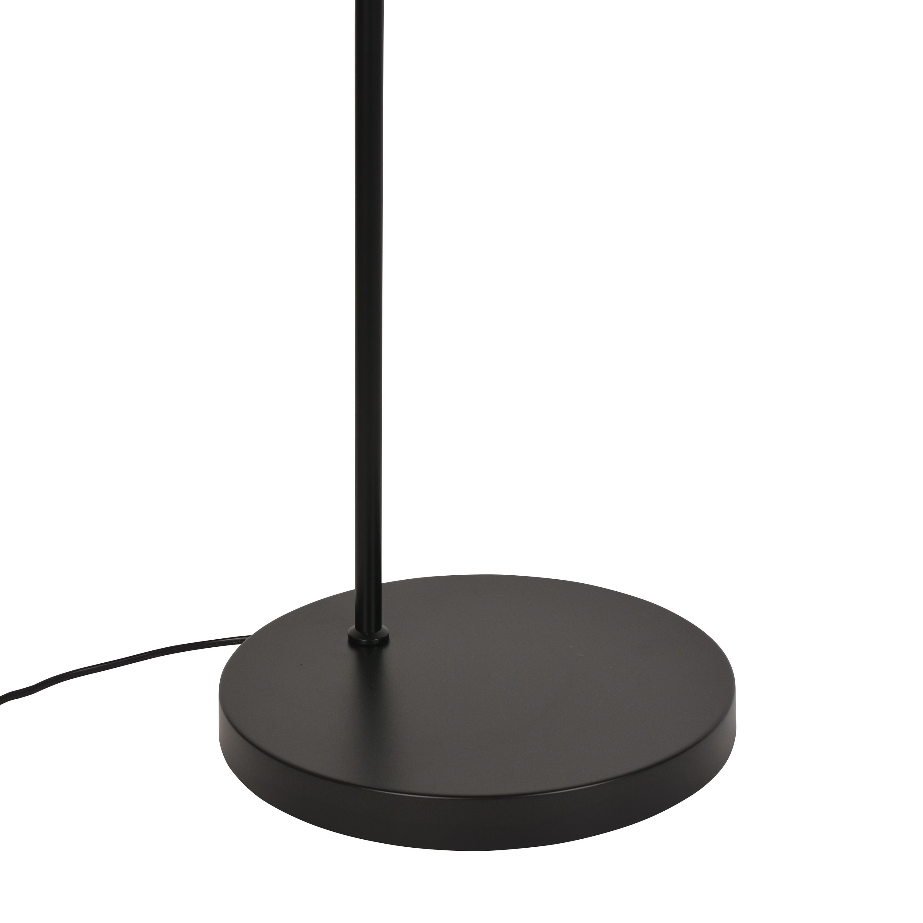 Candeeiro de pé de cana e aço BAMAKO - 1 x E27 - A. 175 cm - INSPIRE - 4