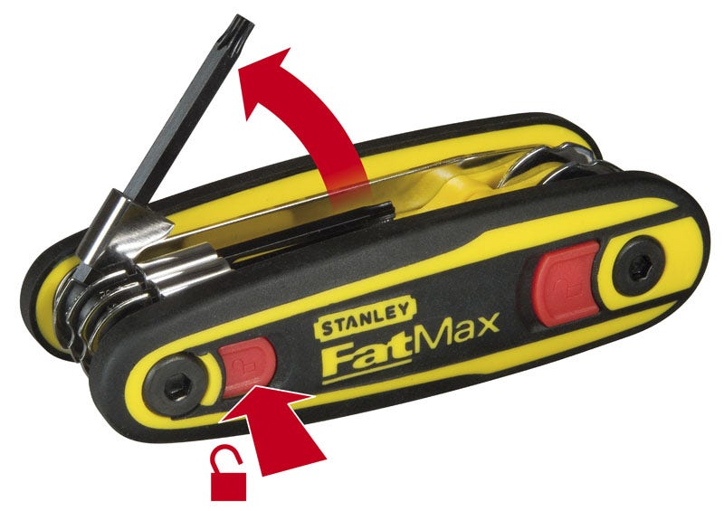 Clé mâle sur support verrouillable - jeu de 5 pcs FATMAX® - 6