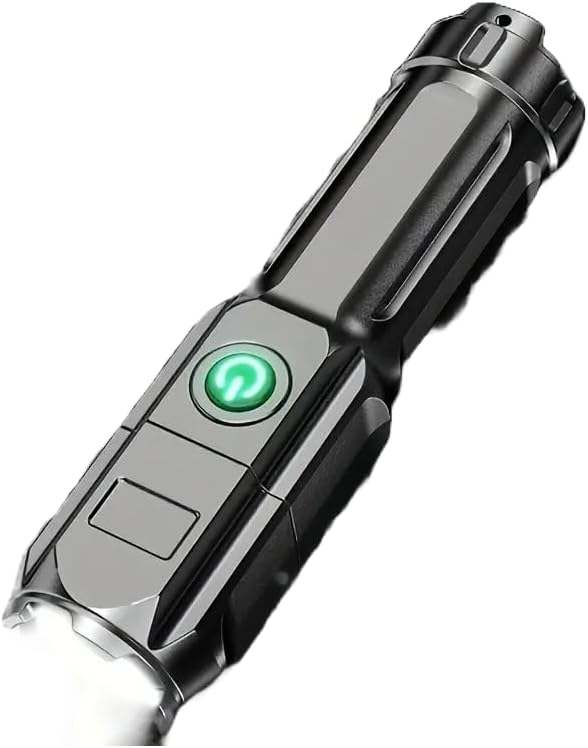 Étui De Lampe De Poche LED En Nylon – Housse Protectrice Avec Ceinture, 16x5cm, Pour Randonnée Et Alpinisme