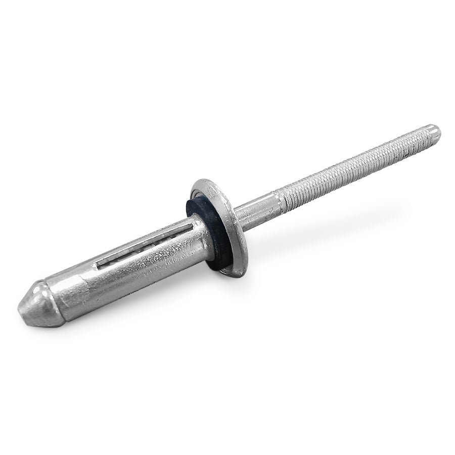 Rivet à tête ronde avec joint Néoprène, longueur 17,5 mm | Leroy Merlin