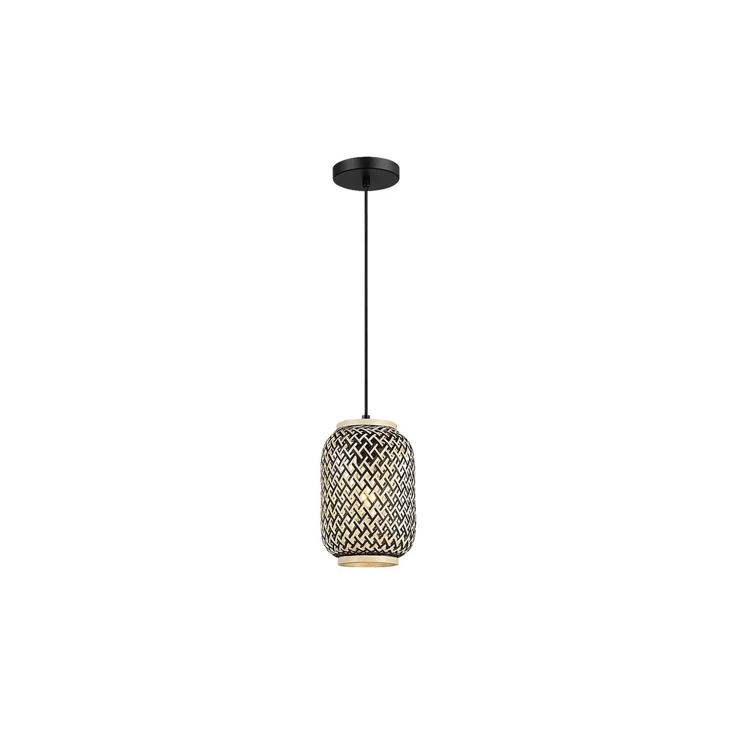 Lampa wisząca Adalla czarny matowa-wielokolorowy 1xE27x40W metal wym:180x17x17cm IP20 Rabalux
