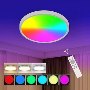 Plafonnier led avec télécommande - Maison