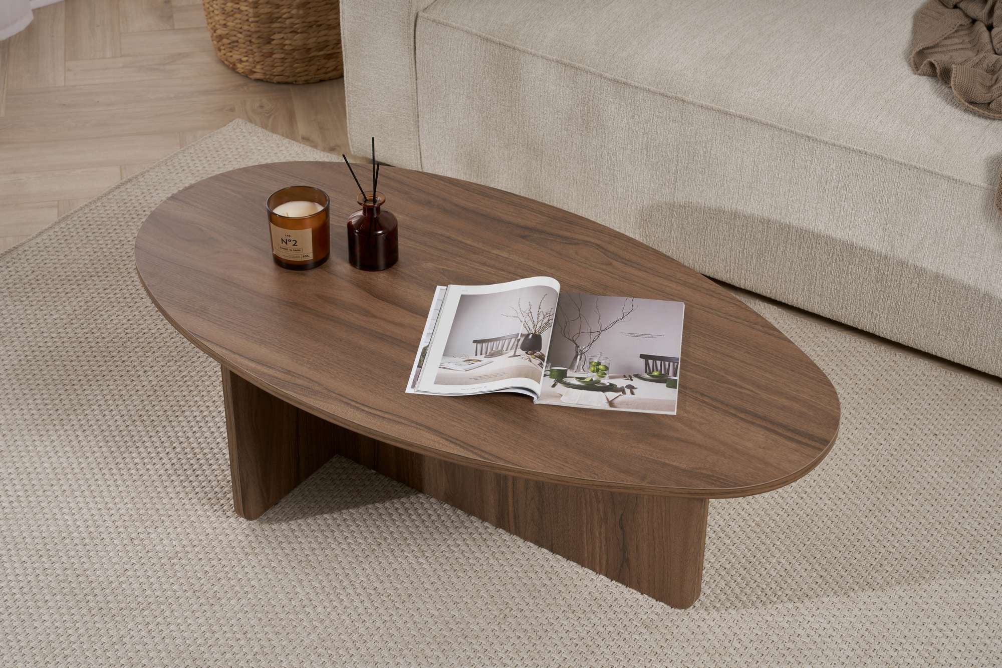 Table basse en bois 