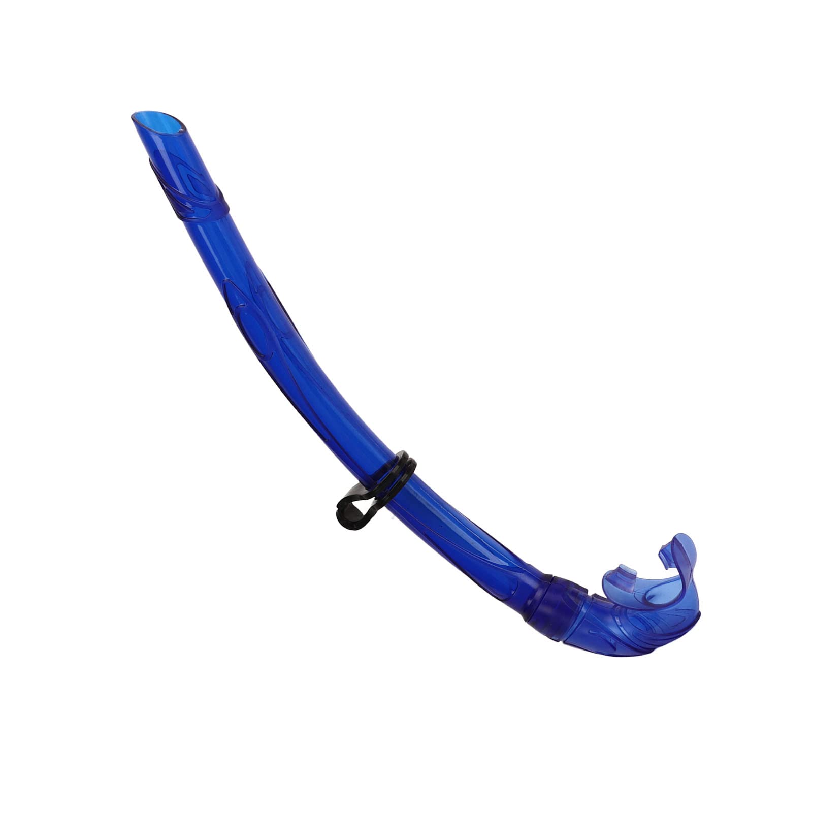 Tuba De Plongée En PVC – Léger, Embout Souple, Design Courbe Pour Apnée Et Natation Facile