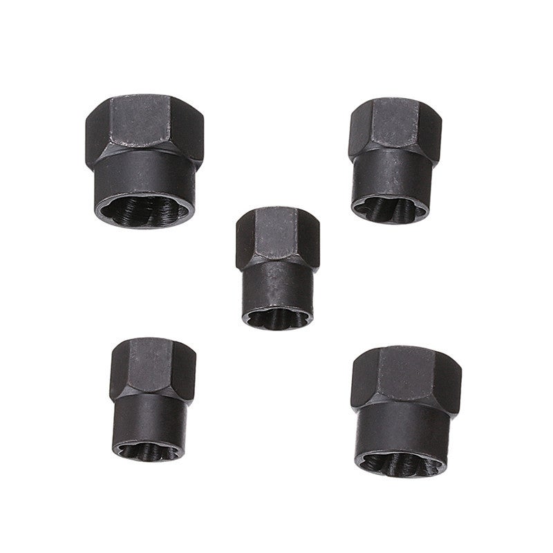 14 pièces Outil de retrait de mauvais écrou de vis antivol coulissante - 3