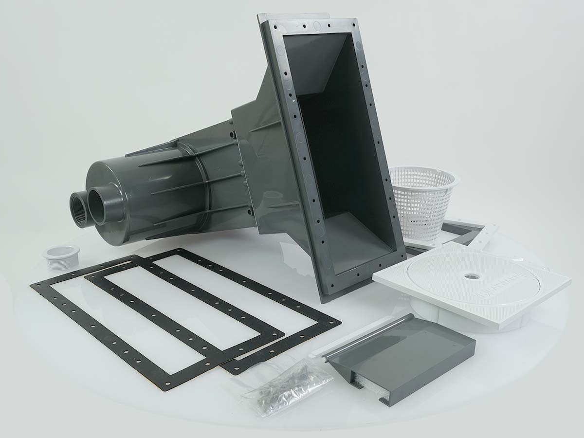 Hayward Skimmer Grande Meurtrière Blanc Pour Piscines Béton Et Liner - Pièce De Qualité Supérieure